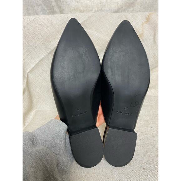 Cole Haan Women's Piper Mule Black Leather Size 6.5 - Picture 8 of 10